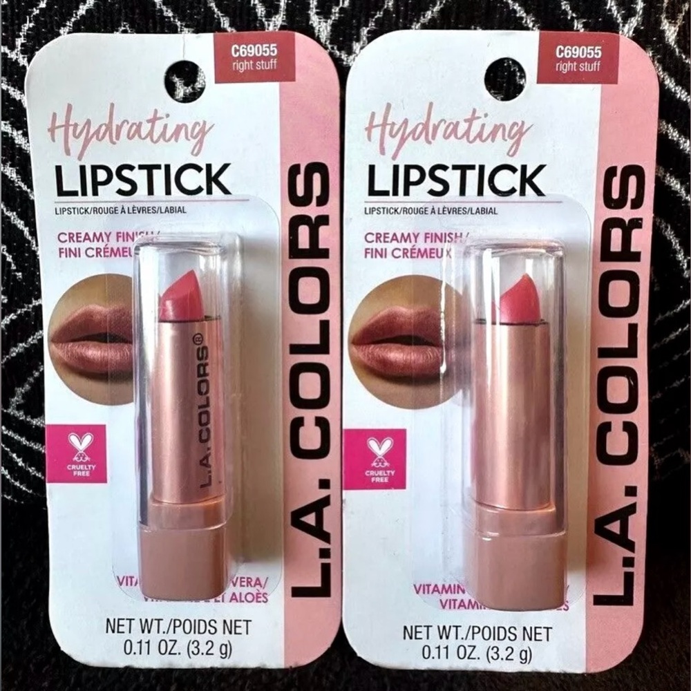 L.A. Colors Creamy Finish Lipstick - Pink - Picture 2 of 6